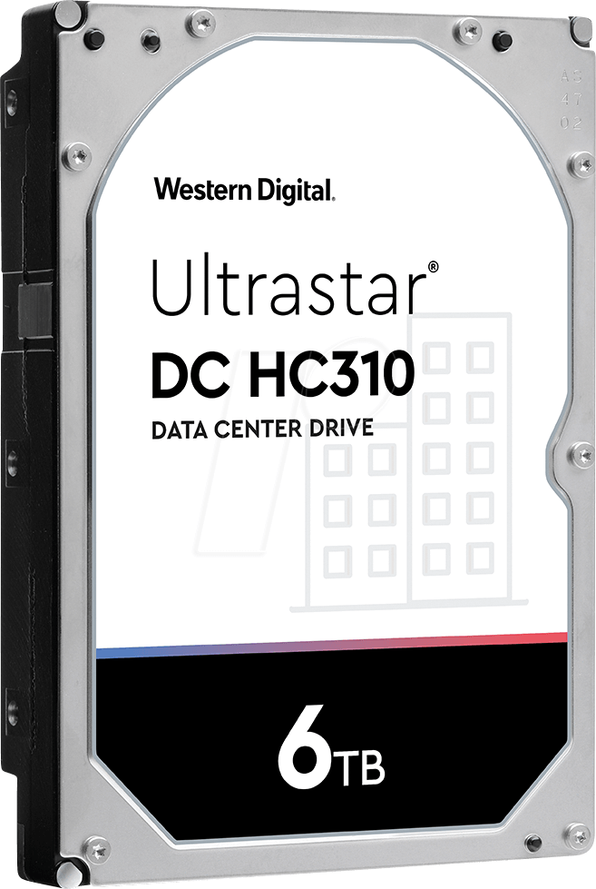 Western Digital 6TB Ultrastar DC HC310 7200 rpm SATA 6.0Gb/s 3.5" Data Center HDD