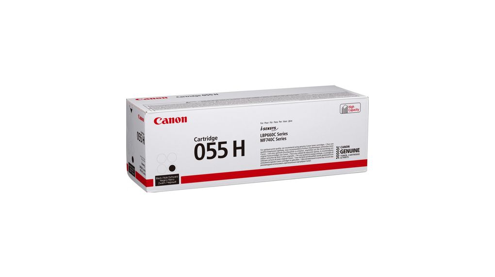 Originaal tooner Canon 055H (3020C002) must 7.600 lk