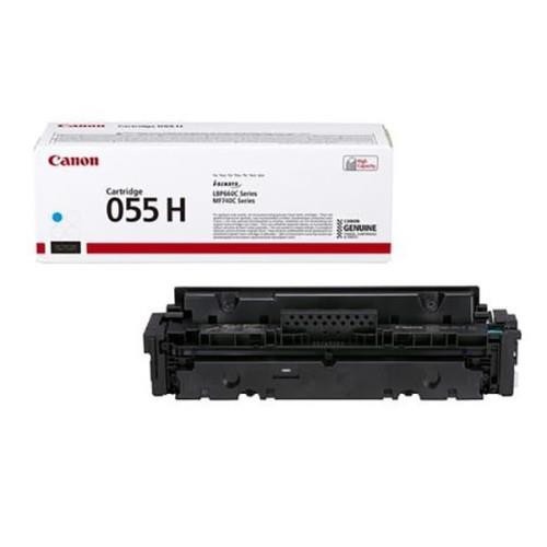 3019C004    Originaal tooner Canon 055H (3019C004) cyan 5.900 lk