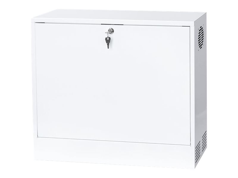 Netrack hanging cabinet V-Line rack 19" 3U/180mm, white, metal door