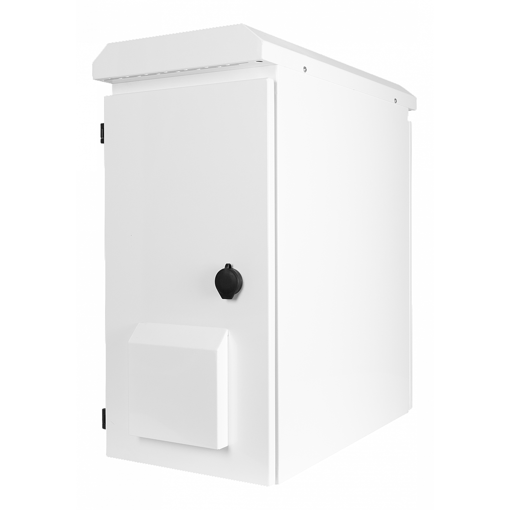 19" vertikaalse paigaldisega valge räkk, 6U, 600*280*600mm, IP55