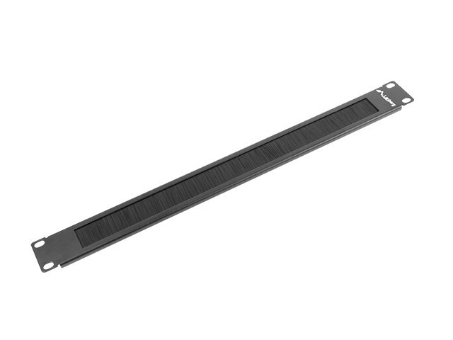 Lanberg 19&quot; brush panel 1U black