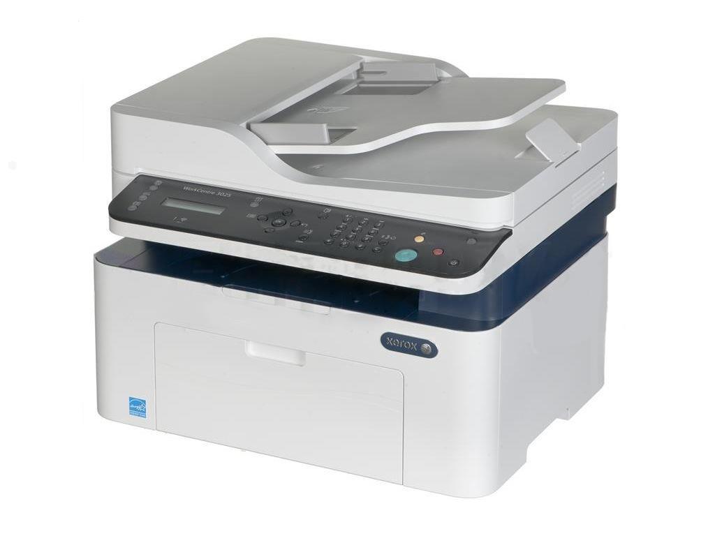 Xerox WorkCentre 3025NI, A4, copy/print/scan/fax, ADF, 20ppm, 15K monthly, 128Mb, 8.5 sec, 150 sheets, USB 2.0, WiFi, Ethernet