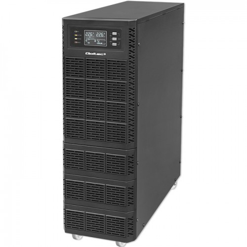 Qoltec UPS 6kVA, 6000W, PF1.0 LCD,EPO,USB,On-line