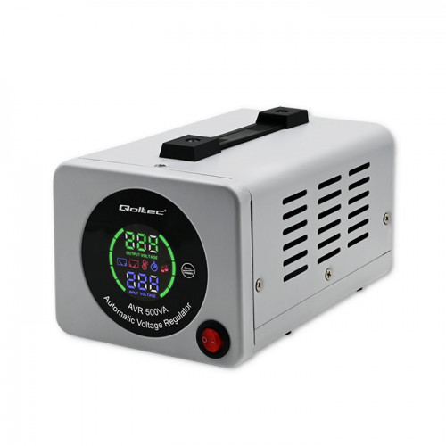 Qoltec automatic voltage stabilizer AVR 500VA