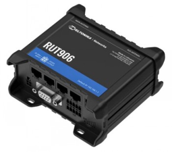 Teltonika IoT router RUT906 LTE dual SIM 4*10/100MB LAN RS232&amp;RS485