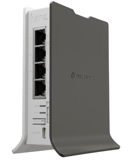 MikroTIK hAP ax lite LTE wireless router, Wi-Fi 6, 4*10/100/1000M