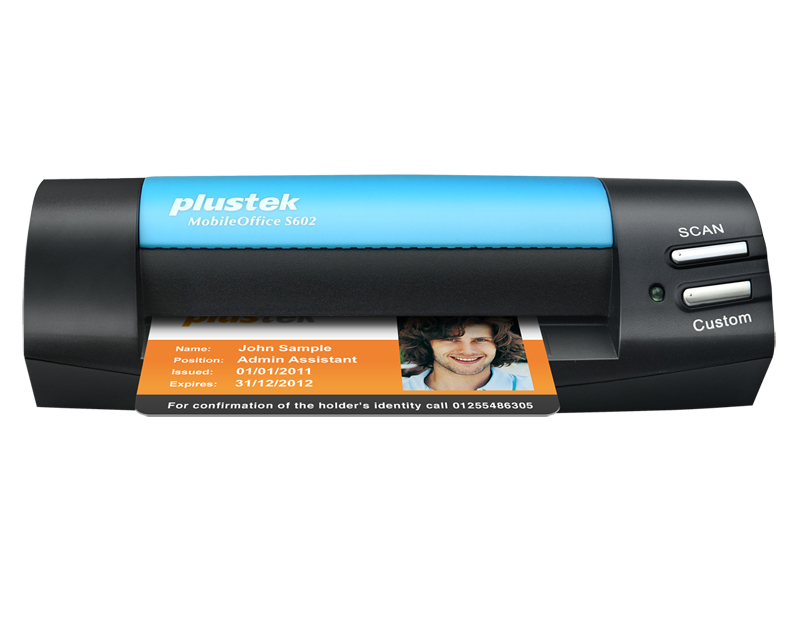 Plustek MobileOffice S602 card scanner A6, 1200 dpi * 1200 dpi, USB 2.0