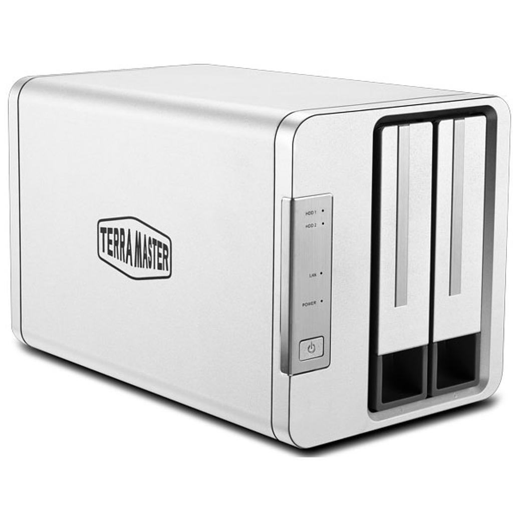 TerraMaster F2-423 2-bay 2*2.5Gbps desktop NAS, Intel Celeron N5095, 4GB DDR4 RAM, diskless
