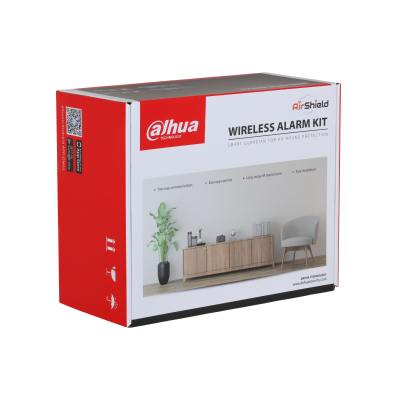 Dahua 868Hz HUB2 4G+WiFi valve komplekt