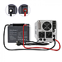 Qoltec pure sine wave UPS | 500VA/350W | constant phase | grey