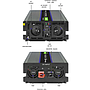 Qoltec Monolith voltage converter 3000 MS wave | 12V to 230V | 1500/3000 | USB