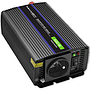 Qoltec Monolith voltage converter 600 MS wave | 12V to 230V | 300/600W| USB