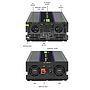 Qoltec Monolith voltage converter 6000 MS wave | 12V to 230V | 3000/6000W | USB