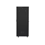 Lanberg 19" v2 free-standing rack cabinet, 37U/800*1000 with glass door (flat pack), LCD, black