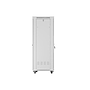 Lanberg 19" v2 free-standing rack cabinet, 42U/600*800 with glass door (flat pack), grey