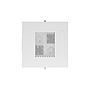 Lanberg 19" v2 free-standing rack cabinet, 15U/600*600 with glass door (flat pack), LCD, grey
