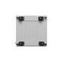 Lanberg 19" v2 free-standing rack cabinet, 15U/600*600 with glass door (flat pack), LCD, grey