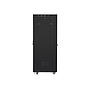 Lanberg 19" v2 free-standing rack cabinet, 37U/600*800 with glass door (flat pack), LCD, black