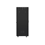 Lanberg 19" v2 free-standing rack cabinet, 37U/600*800 with glass door (flat pack), LCD, black