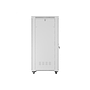 Lanberg 19" v2 free-standing rack cabinet, 42U/600*1000 with glass door (flat pack), LCD, grey