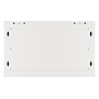Lanberg 19" wall-mount rack cabinet, 6U/600*450 with metal door (flat pack), grey