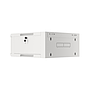 Lanberg 19" wall-mount rack cabinet, 4U/570*600 with glass door (flat pack), grey