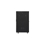Lanberg 19" v2 free-standing rack cabinet, 22U/800*1000 with mesh door (flat pack), LCD, black