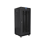 Lanberg 19" v2 free-standing rack cabinet, 27U/600*600 with mesh door (flat pack), LCD, black
