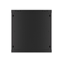 Lanberg 19" rack cabinet, wall-mount 12U/600*600 (flat pack), with metal door, black