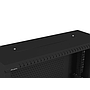 Lanberg 19" wall-mount rack cabinet, 4U+3U/540*200, low profile (assembled), black