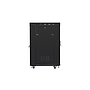 Lanberg 19" 22U free-standing rack cabinet (flat pack), 800*800 black, LCD with mesh door
