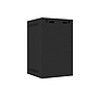 Lanberg 10" wall-mount rack cabinet, 9U/280*310 with metal door (flat pack), black