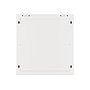 Lanberg 19" wall-mount cabinet 12U/600*600 with glass door (flat pack), grey