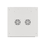 Lanberg 19" wall-mount cabinet 12U/600*600 with glass door (flat pack), grey