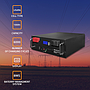 Qoltec stable LiFePO4 energy storage for rack, 5.12kWh, 51.2V, 100Ah, BMS, LCD