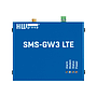 SMS-GW3 LTE central GSM/SMS/LTE gateway for hardware group sensors. IP sensors connected via LAN. Incl. GSM/LTE modem, external antenna & network adapter.