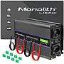 Qoltec Monolith voltage converter 4000 MS wave |12V to 230V | 2000/4000W | USB