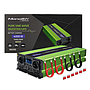 Qoltec pure sine wave inverter Monolith | battery charger | UPS | 2000W | 4000W | 12V to 230V | LCD