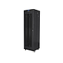 Lanberg 19" v2 free-standing rack cabinet, 42U/600*600 with mesh door (flat pack), LCD, black