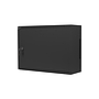 Lanberg 19" wall-mount rack cabinet, 4U+3U/540*200, low profile (assembled), black