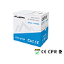 Lanberg LAN cable SFTP, cat5e 305m, solid CU CPR fluke passed, grey