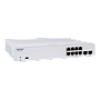 Ruckus ICX 8100 switch, 8*10/100/1000 ports, 2*1G SFP uplink-ports, advanced layer 2, 124W PoE budget