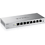 ZyXEL GS1200-8HP, 8 port Gigabit PoE+ webmanaged switch, 4*PoE, 68W