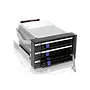 3 bay 3.5" SATA III/SAS II HDD backplane, 6Gbps, 2*5.25"