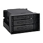 3 bay 3.5" SATA III 6Gbps/SAS III 12Gb/s HDD backplane, tray-less, 6Gbps, 2*5.25"