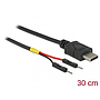 Delock USB Power Cable Type-C to 2 x pin header male separate power 30 cm