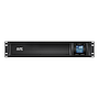 APC Smart-UPS C, Line Interactive, 2000VA, rackmount 2U, 230V, 6*IEC C13 pistikupesa, USB & serial connection, AVR, graafiline LCD